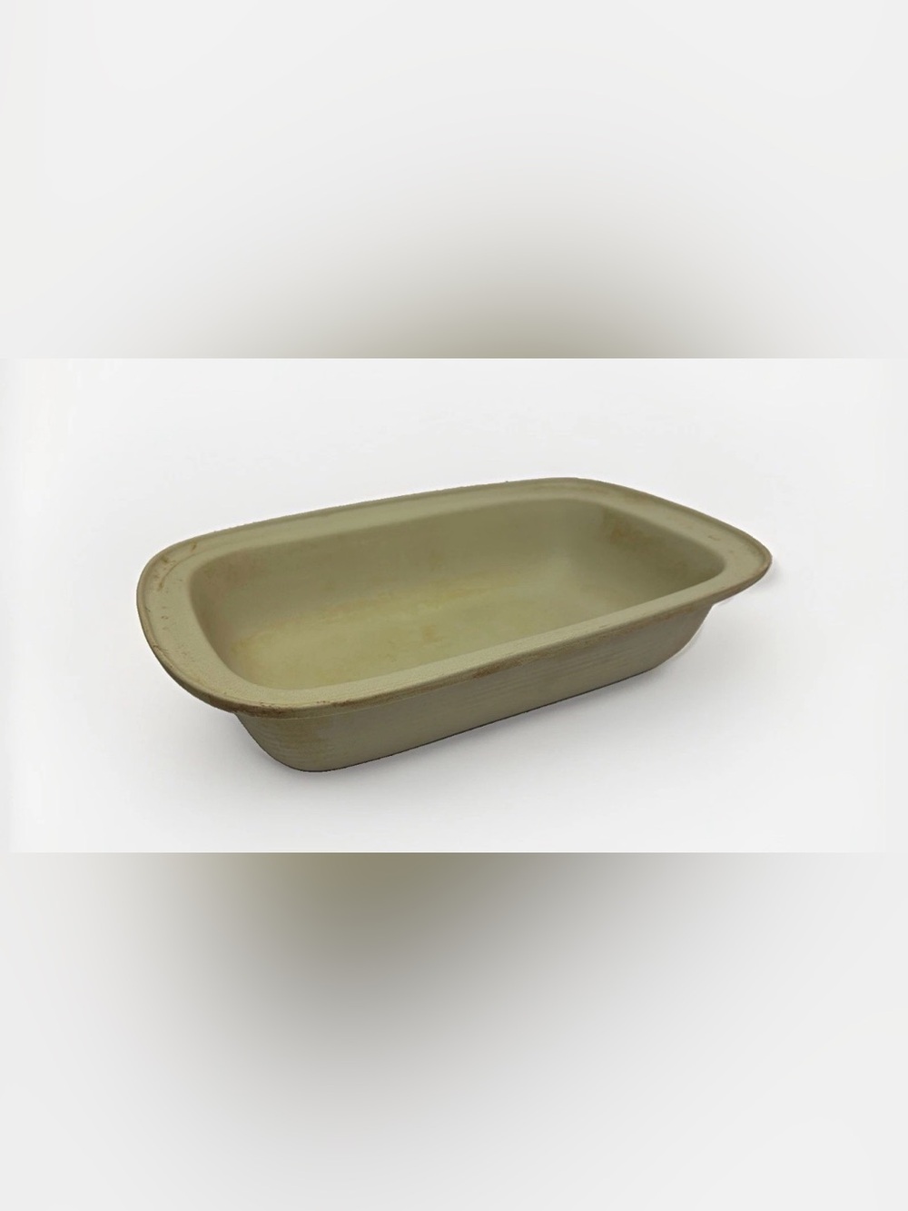 🍞🍗 Pampered Chef Family Heritage Stoneware Rectangular Baker Roaster 17x11 EUC